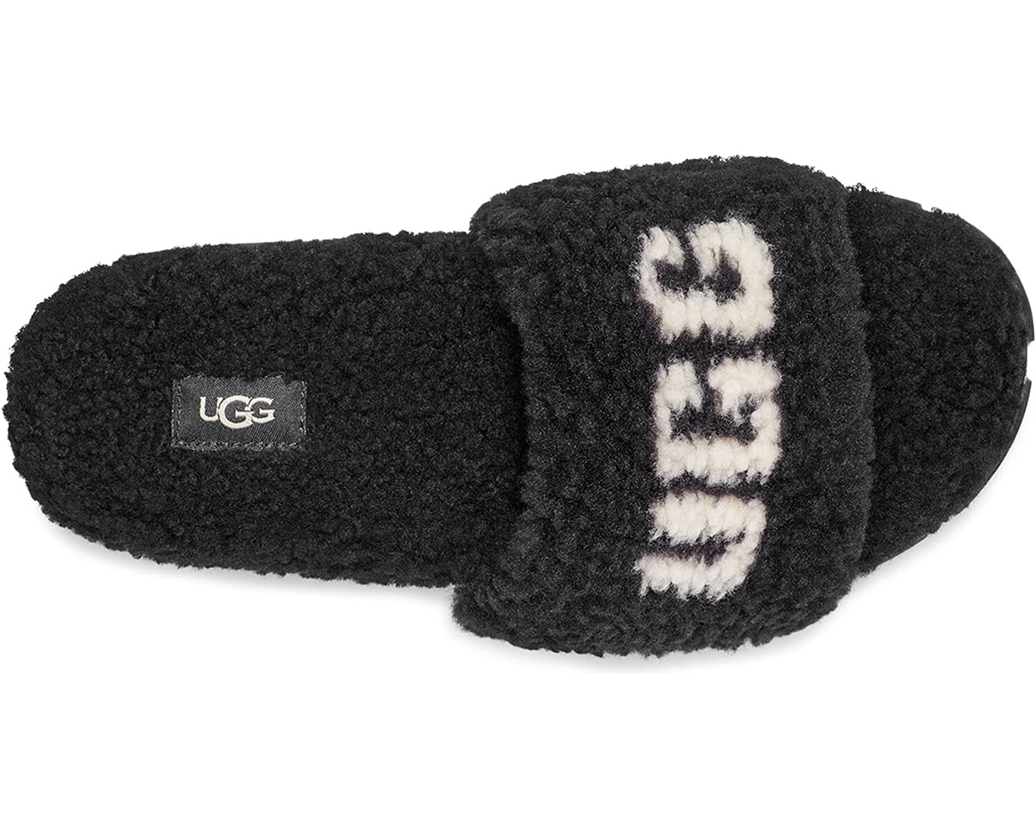 

Слипперы Cozetta Curly UGG, черный