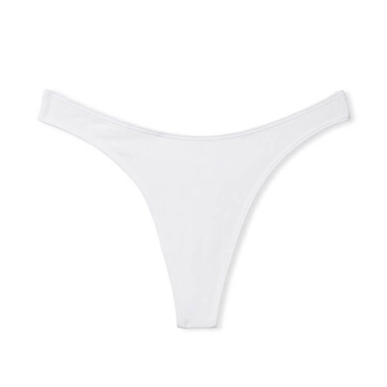 

Трусики-стринги Victoria's Secret Stretch Cotton, белый