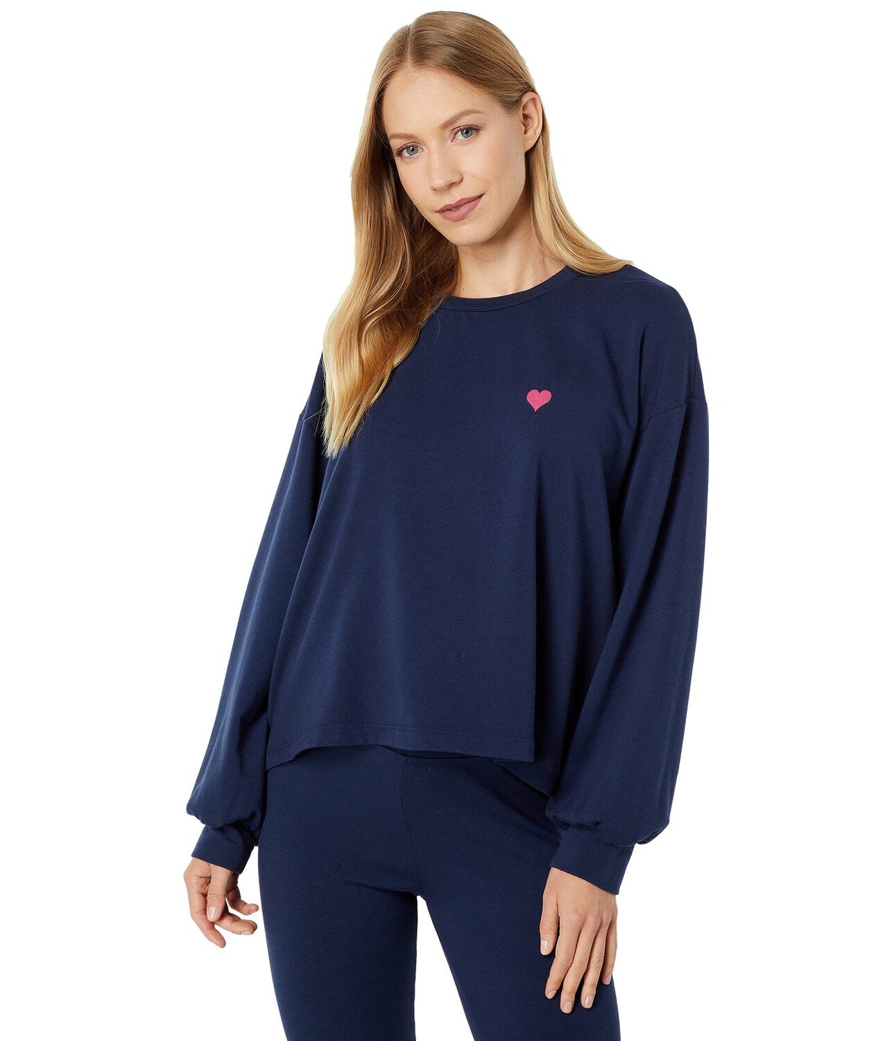 

Пуловер SUNDRY, Heart Drapey Sweatshirt