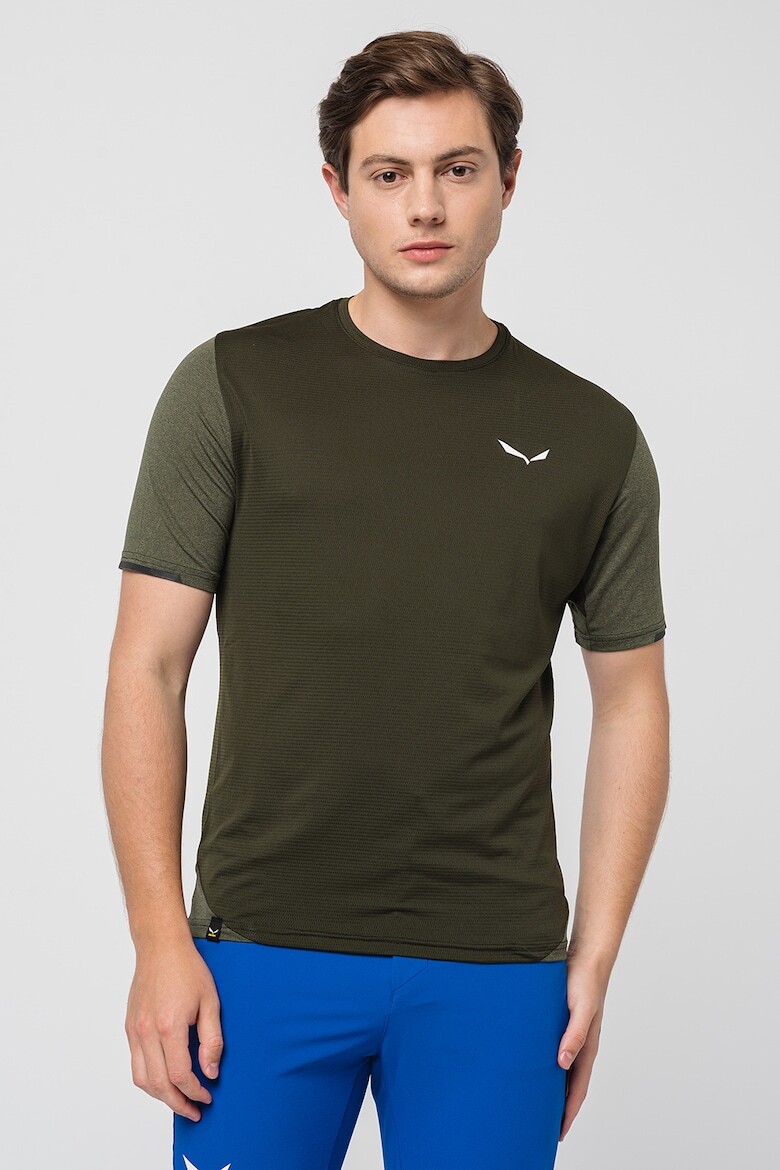 

Футболка Pedroc Dry Base Layer для походов Salewa, зеленый