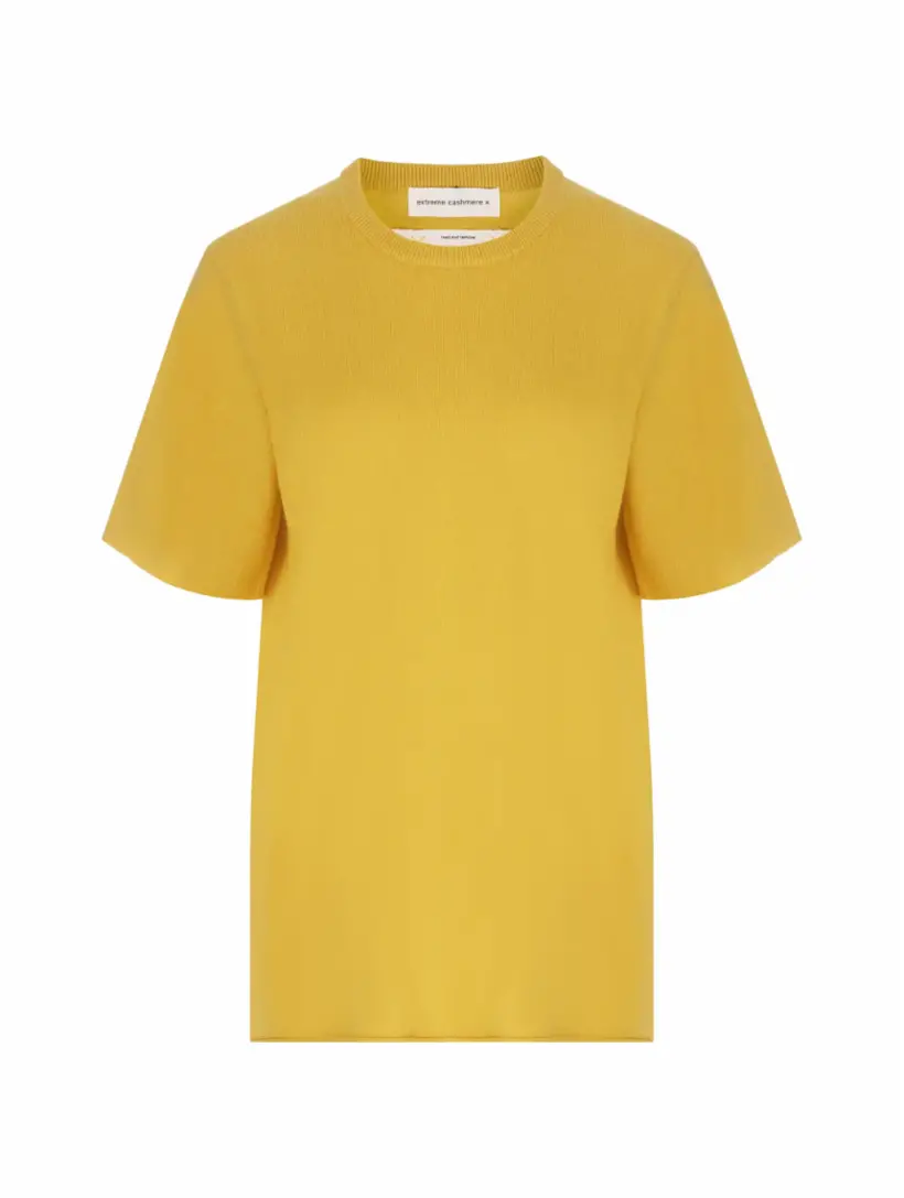 

Кашемировая футболка Extreme Cashmere, жёлтый