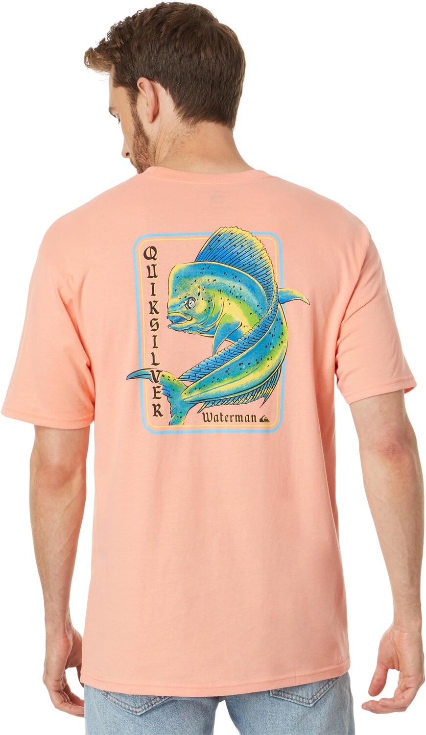 

Футболка Dorado Magic с короткими рукавами Quiksilver, цвет Peach Pink