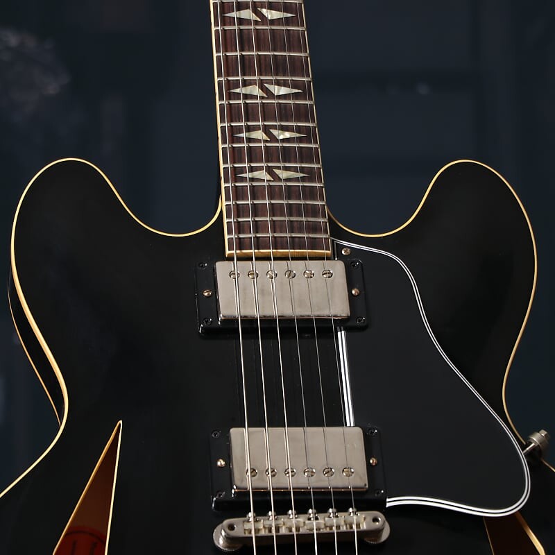 

Электрогитара Gibson 1964 Trini Lopez Standard Reissue Semi-Hollowbody Electric Guitar in Ebony