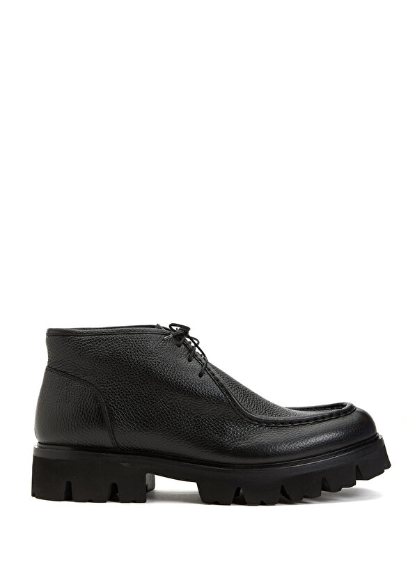 Черные мужские кожаные ботинки Beymen черные женские кожаные ботинки beymen