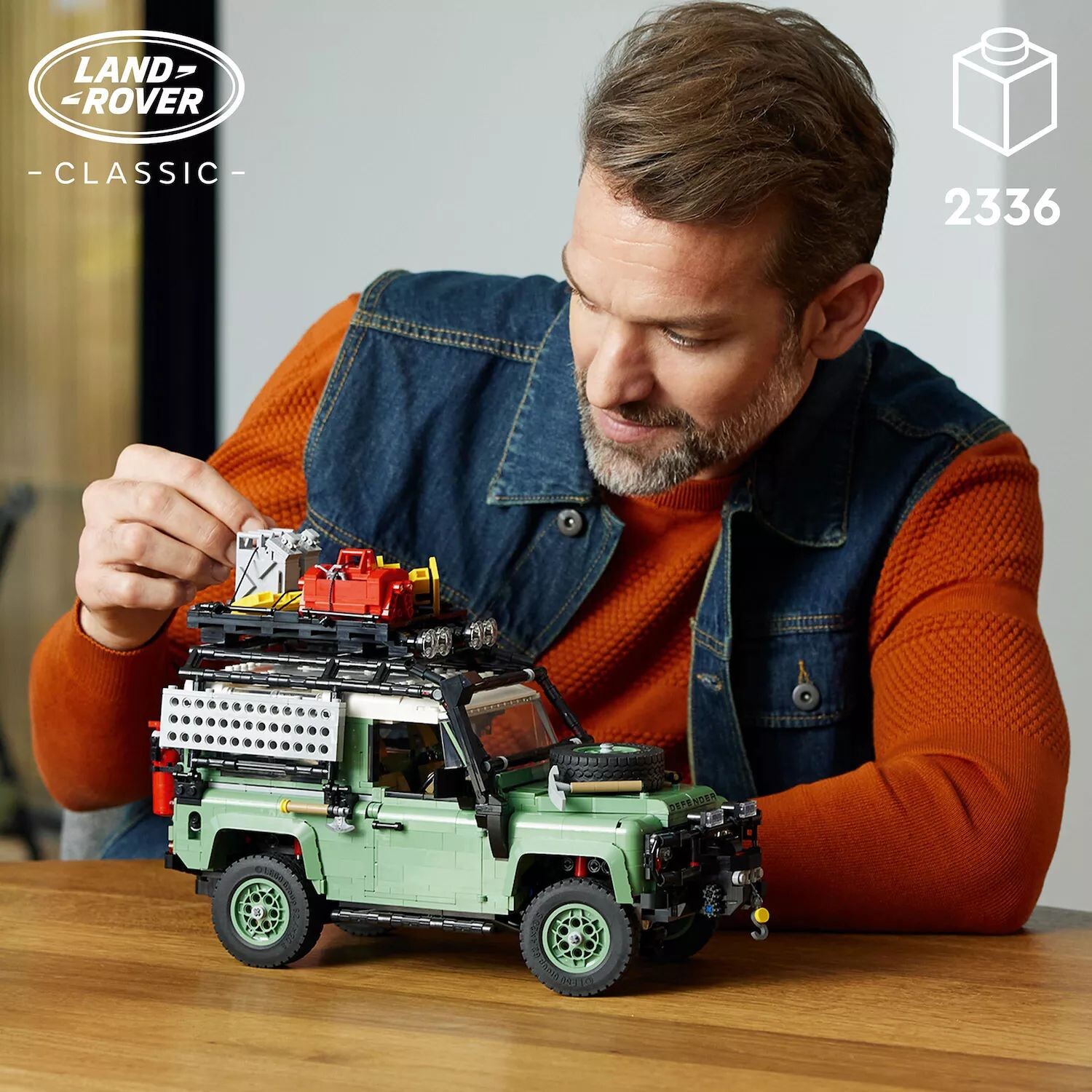 

Конструктор LEGO Icons Land Rover Classic Defender 90 10317 (2336 деталей) LEGO