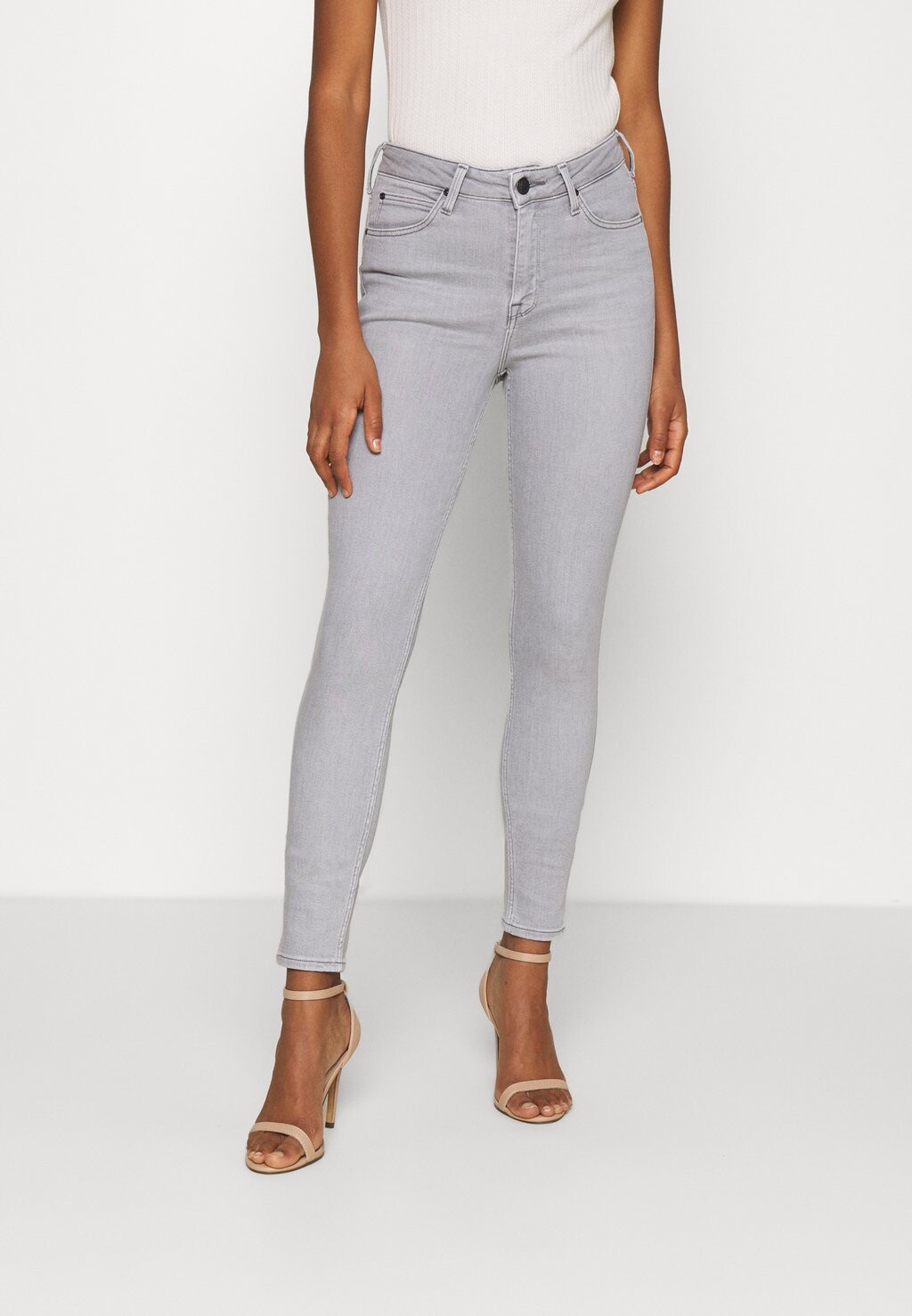 

Джинсы Skinny Fit Lee, светло-серый