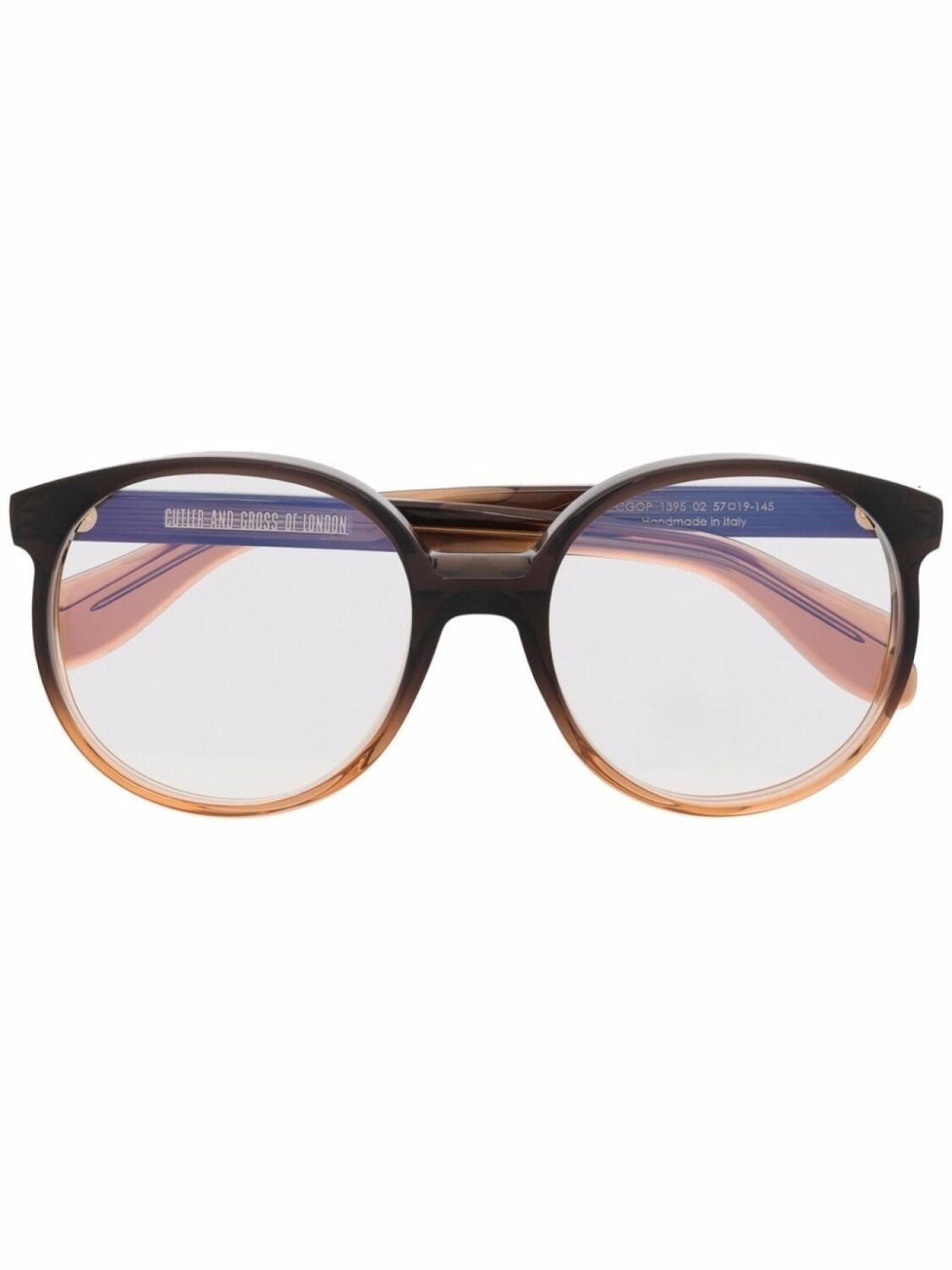 

Cutler & Gross очки с эффектом градиента, коричневый