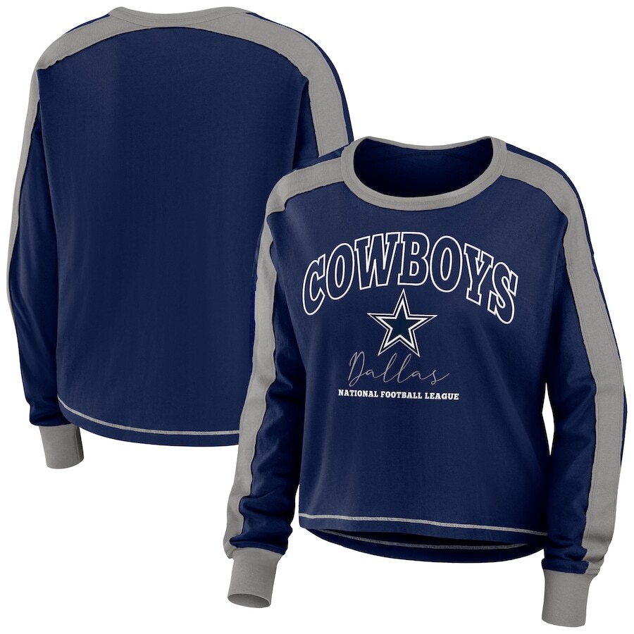 

Футболка с длинным рукавом WEAR by Erin Andrews Dallas Cowboys, нави