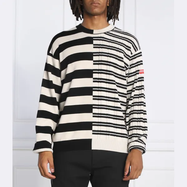 

Шерстяной свитер обычного кроя Kenzo, белый