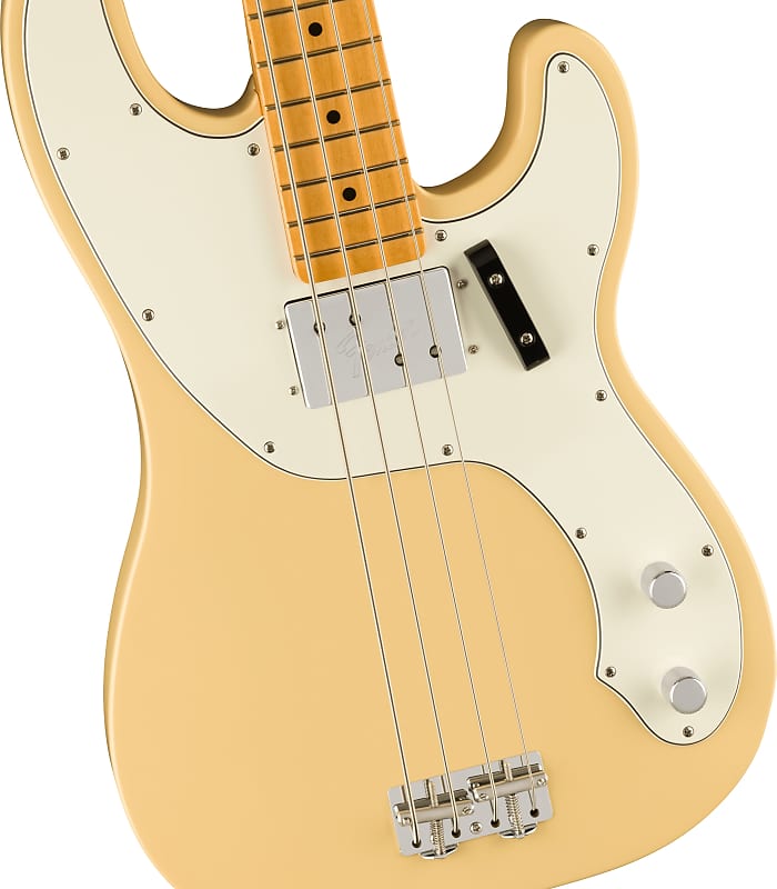 Басс гитара Fender Vintera II '70s Telecaster Bass, Maple Fingerboard, Vintage White