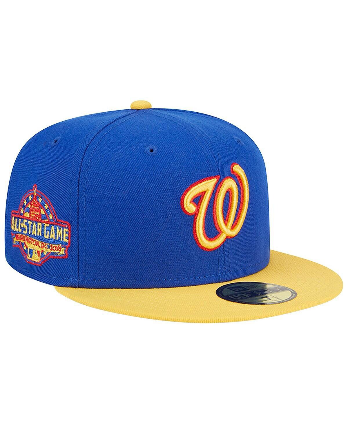 

Мужская приталенная шляпа Royal, желтая Washington Nationals Empire 59FIFTY New Era