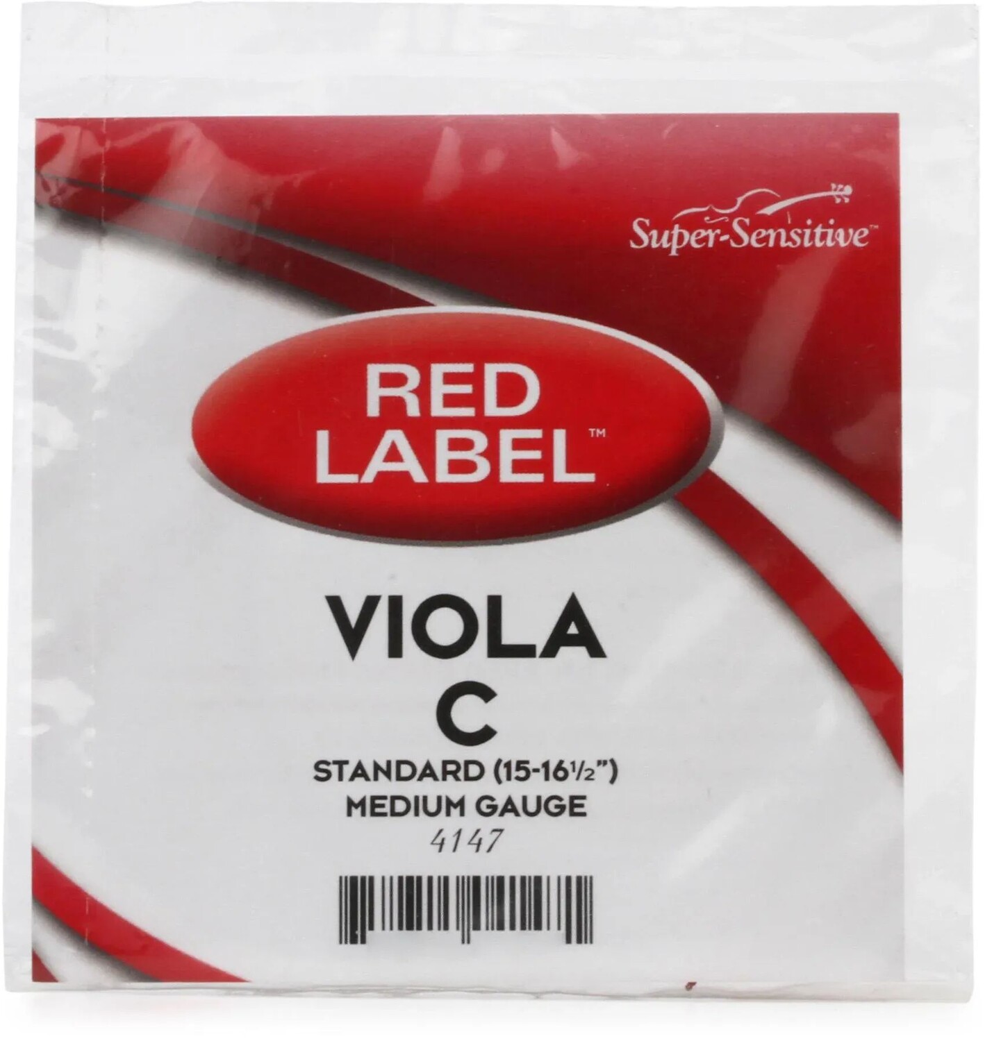 

Струна C Super-Sensitive 4147 Red Label Viola C — 15–16,5 дюймов