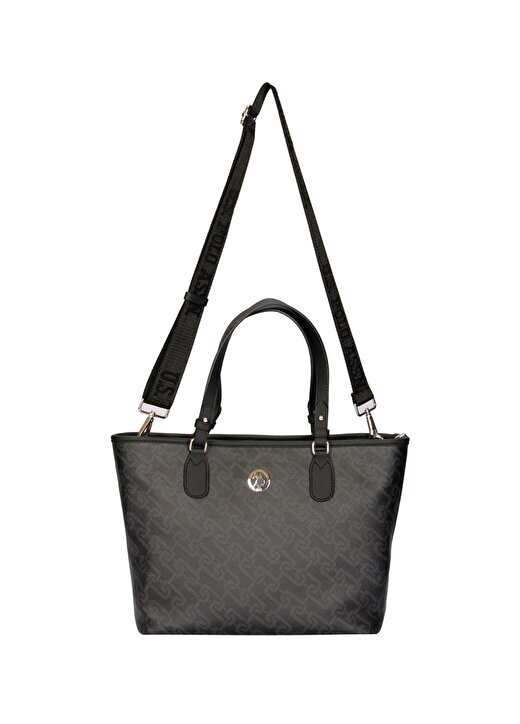 

Черная женская сумка через плечо 31X26x12 см US24106 U.S. Polo Assn., черный