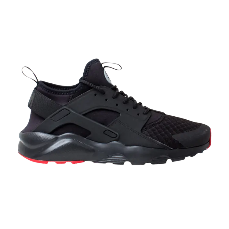 

Кроссовки Nike Air Huarache Run Ultra 'Black Silver', черный