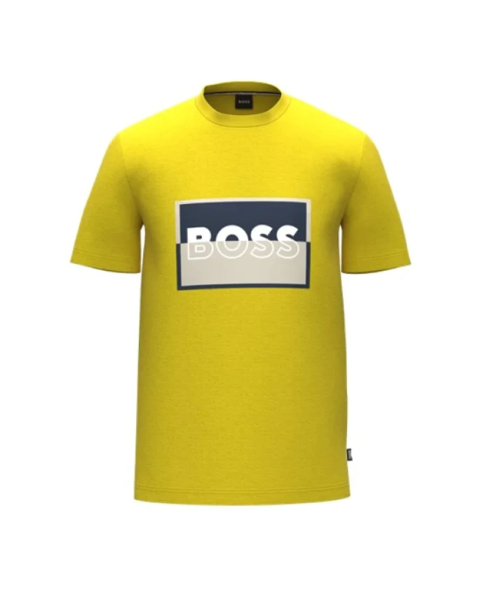 

Желтая футболка Hugo Boss, желтый