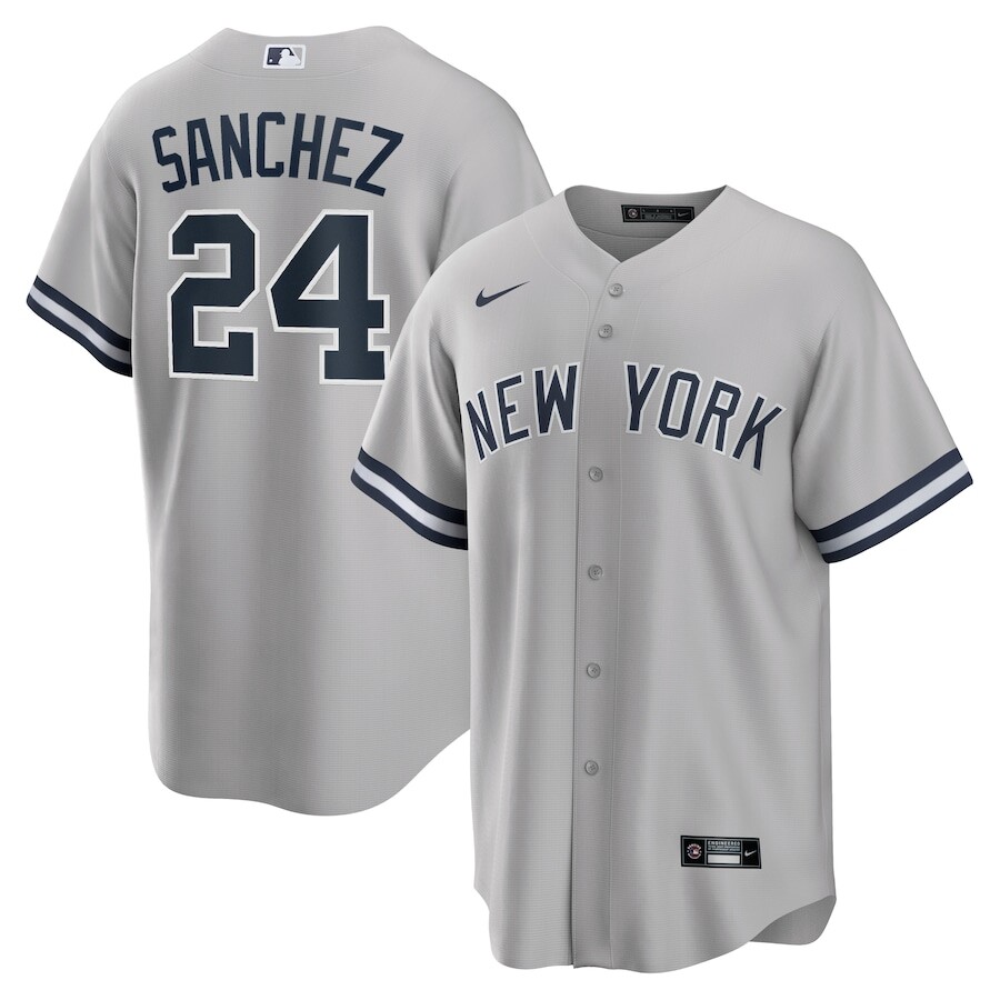 

Джерси Nike New York Yankees, серый