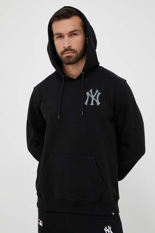 

Толстовка MLB New York Yankees 47brand, черный