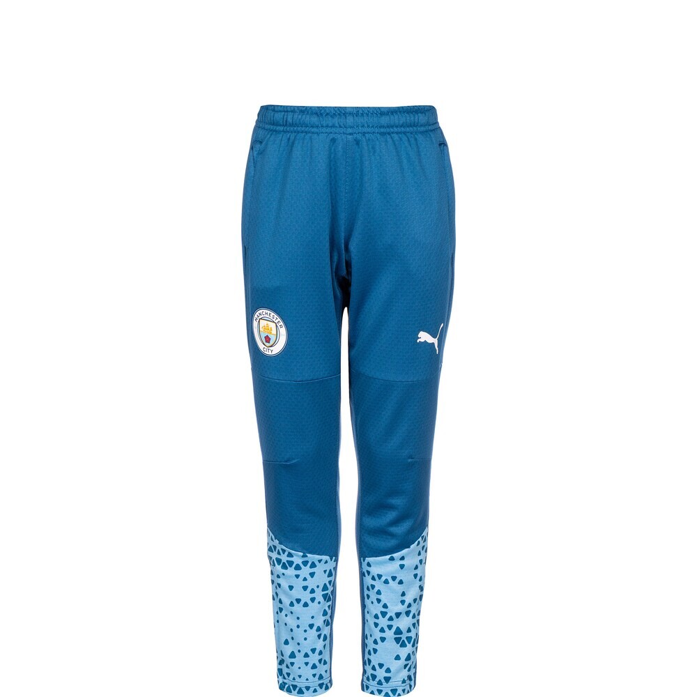 

Брюки для тренировок свободного кроя Puma Manchester City, светло-синий
