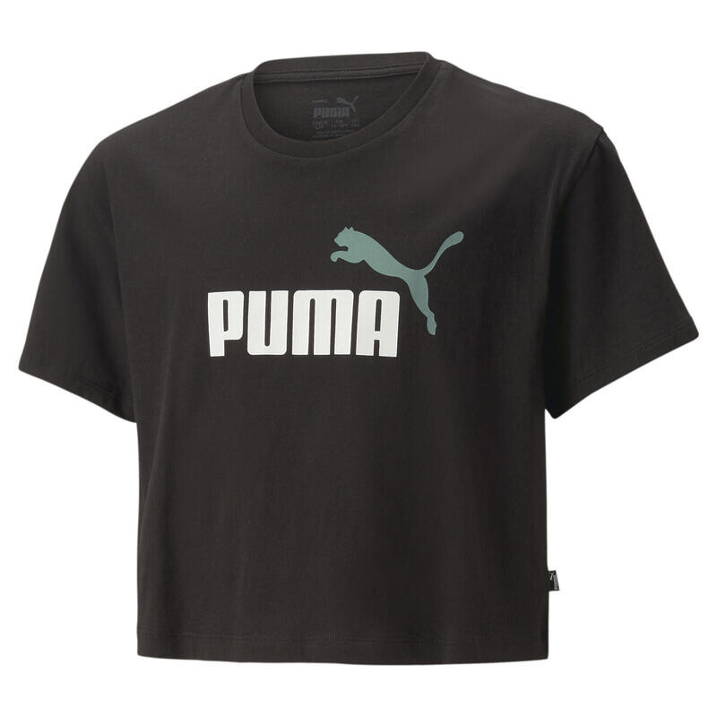 

Футболка для мальчиков с логотипом для девочек PUMA, цвет negro