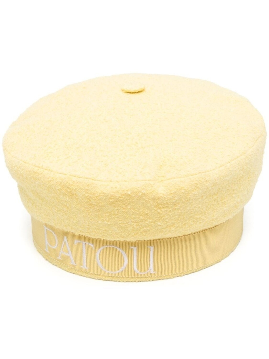

Patou шляпа с вышитым логотипом, желтый