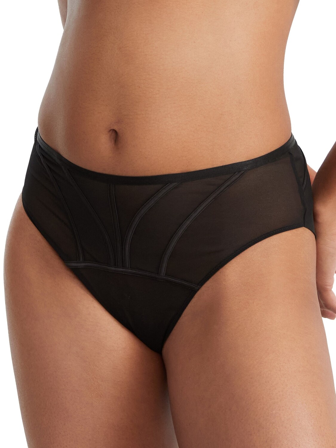 

Женские трусы Senses с высокой талией Scantilly by Curvy Kate, черный