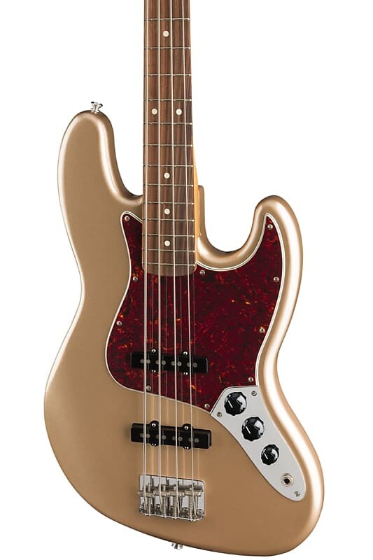 

Басс гитара Fender Vintera '60s Jazz Bass Pau Ferro FB, Firemist Gold