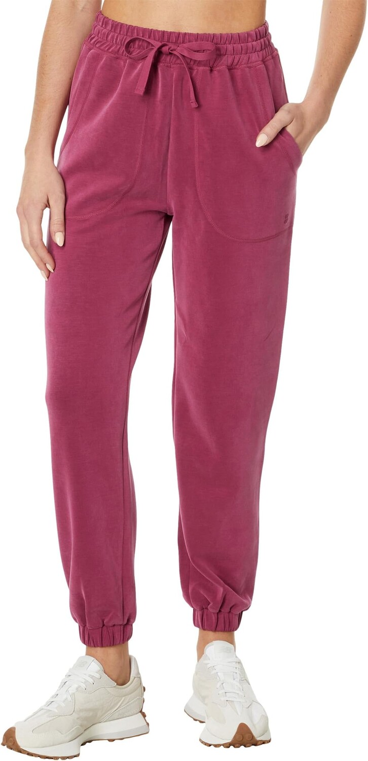 

Брюки Sweaty Betty Sand Wash Cuffed Trouser, цвет Vamp Red