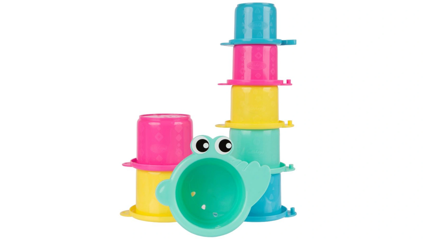 

Playgro Стаканчик крокодил пастель
