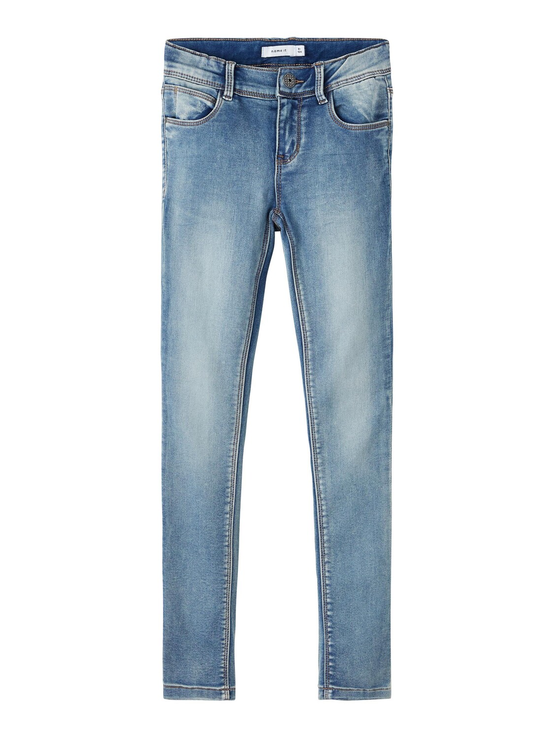 

Джинсы name it hose slim fit, цвет medium blue denim