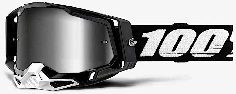 100% очки для мотокросса Racecraft II Essential 1, черный