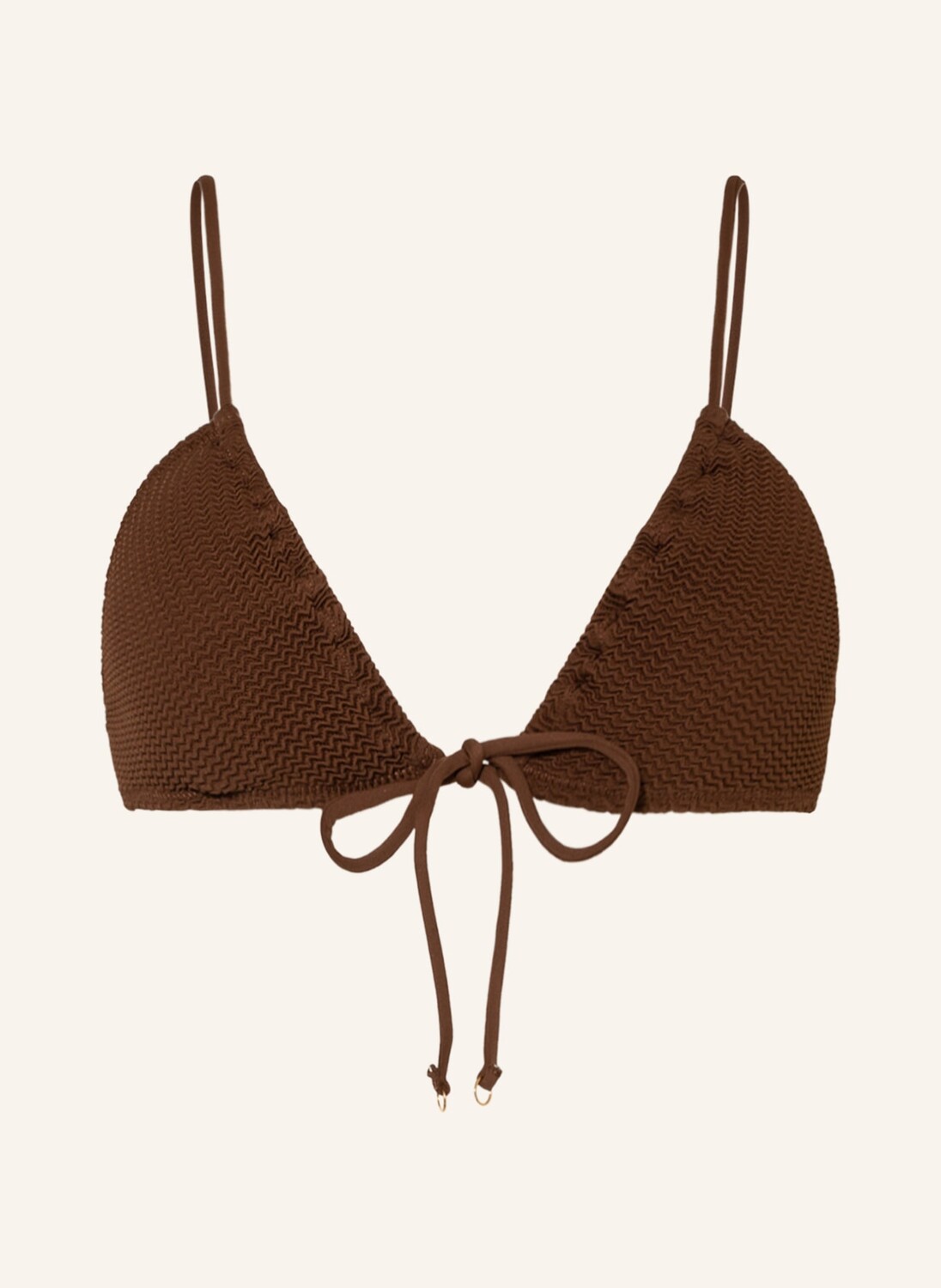 

Топ бикини SEAFOLLY Triangel SEA DIVE, коричневый