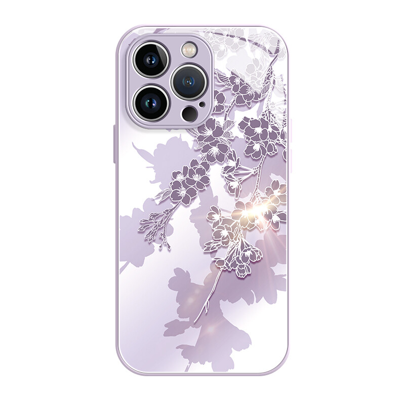 

Чехол для телефона Lingtao Leading Taobao, XX69 Cherry Blossom Blossom China Red Liquid Glass