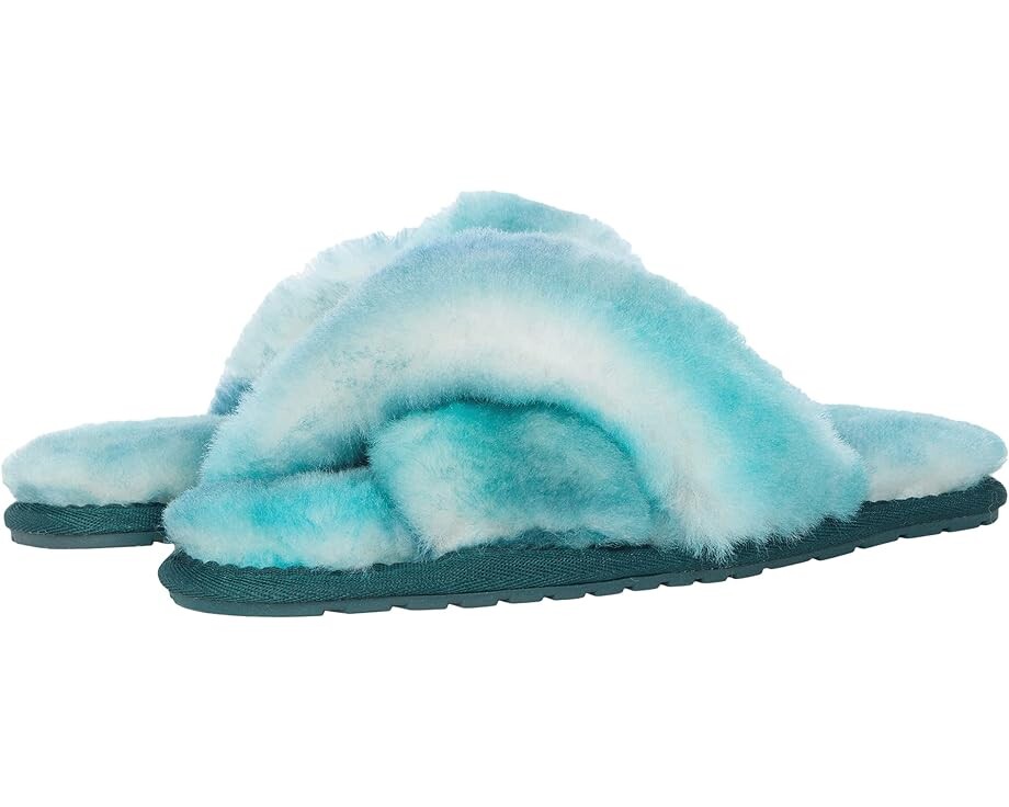 

Домашняя обувь EMU Australia Mayberry Tie-Dye, цвет Green Sea