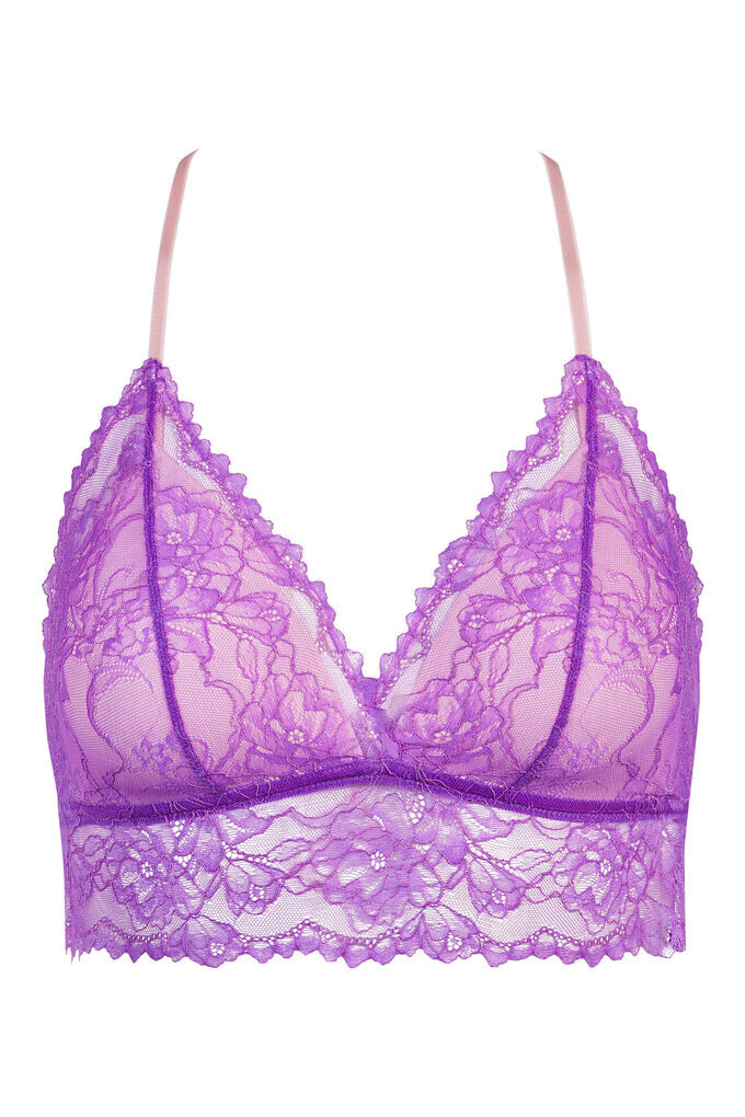 

Серия треугольных бюстгальтеров в поэтическом стиле Mey, фиолетовый