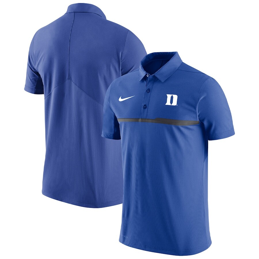 

Поло с коротким рукавом Nike Duke Blue Devils, роял