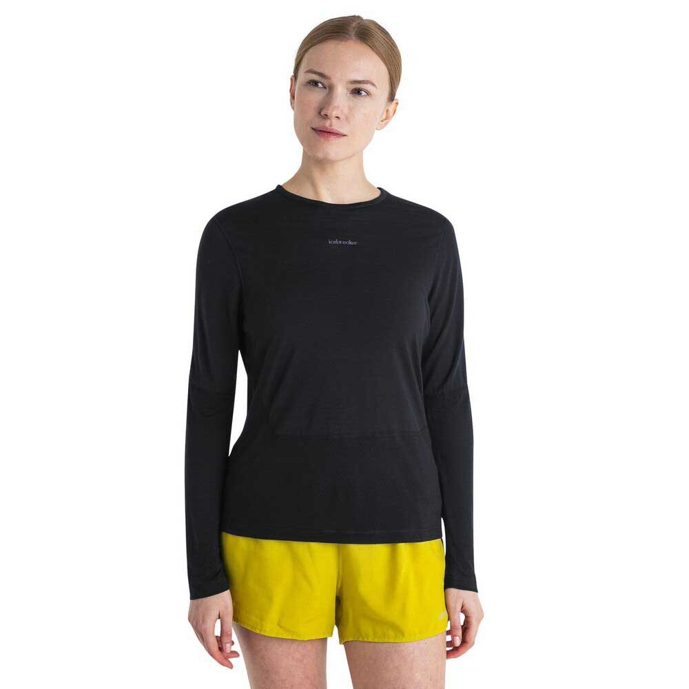 

Лонгслив Icebreaker Merino 125 ZoneKnit Energy Wind, черный