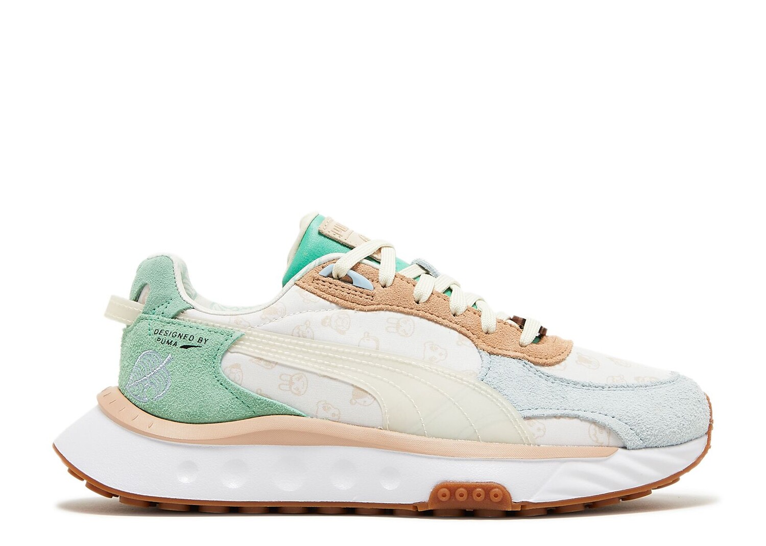 

Кроссовки Puma Animal Crossing X Wild Rider Big Kid 'New Horizons', синий