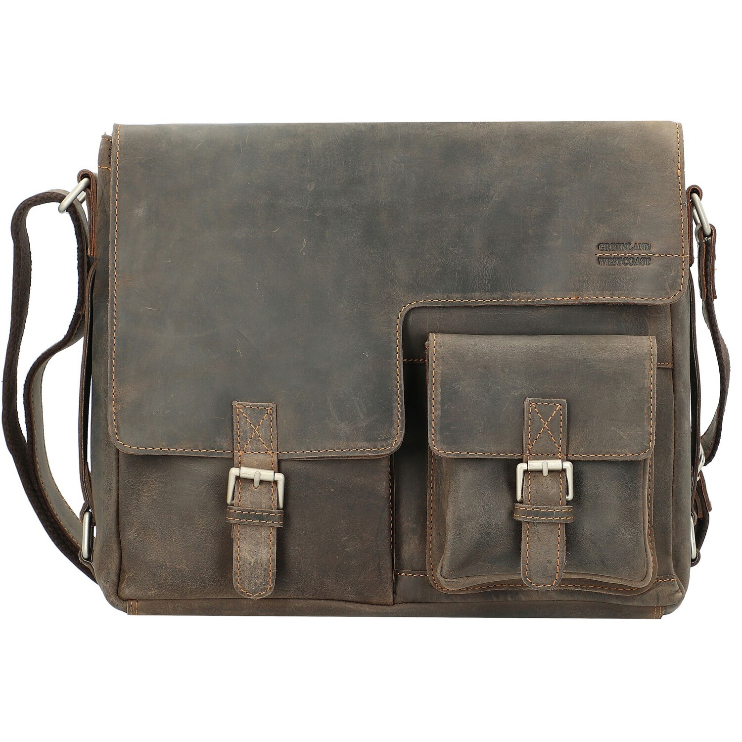 

Сумка для ноутбука Greenland Nature Leder 36 cm Laptopfach, коричневый