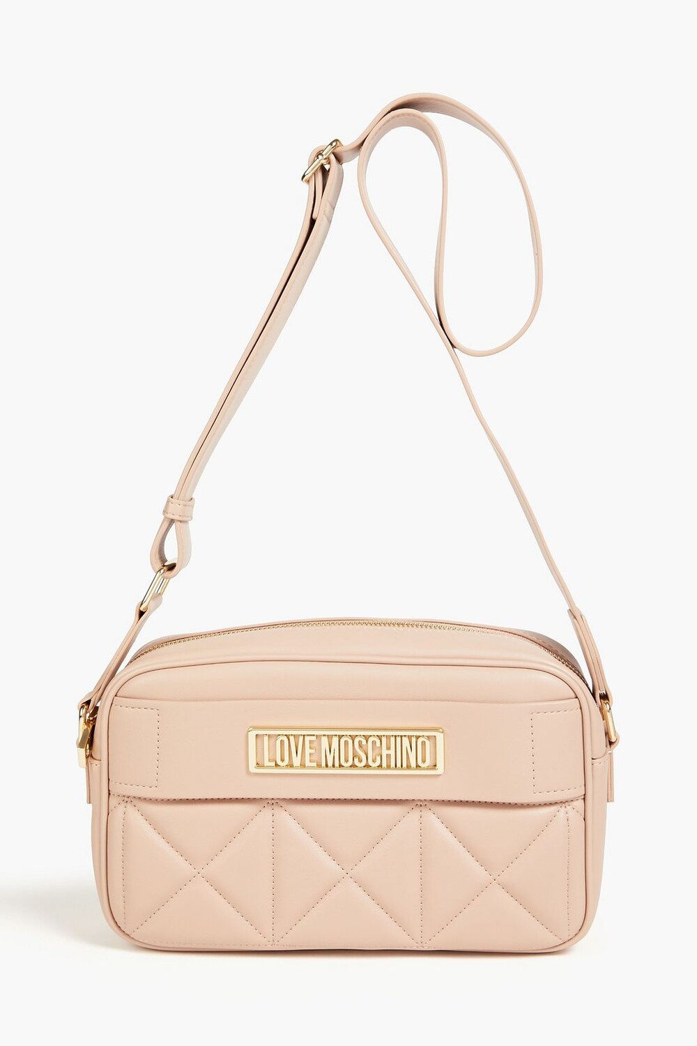 

Стеганая сумка через плечо из искусственной кожи LOVE MOSCHINO, румян