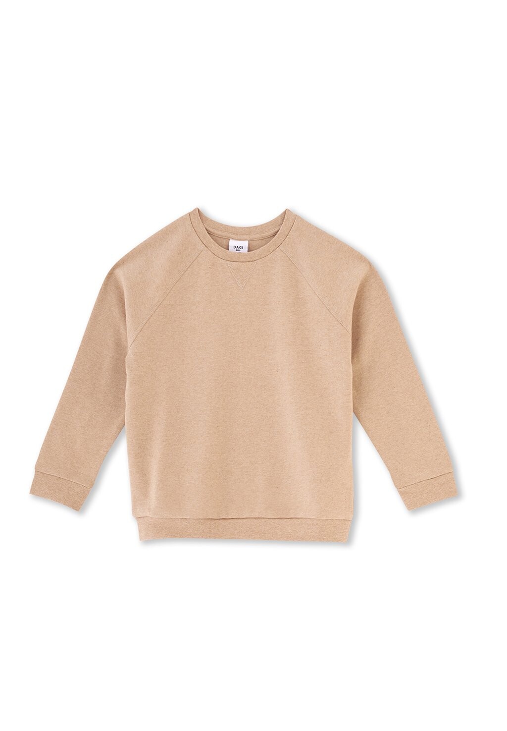 

Толстовка LONG SLEEVE CREW NECK REGULAR DAGI, цвет light brown