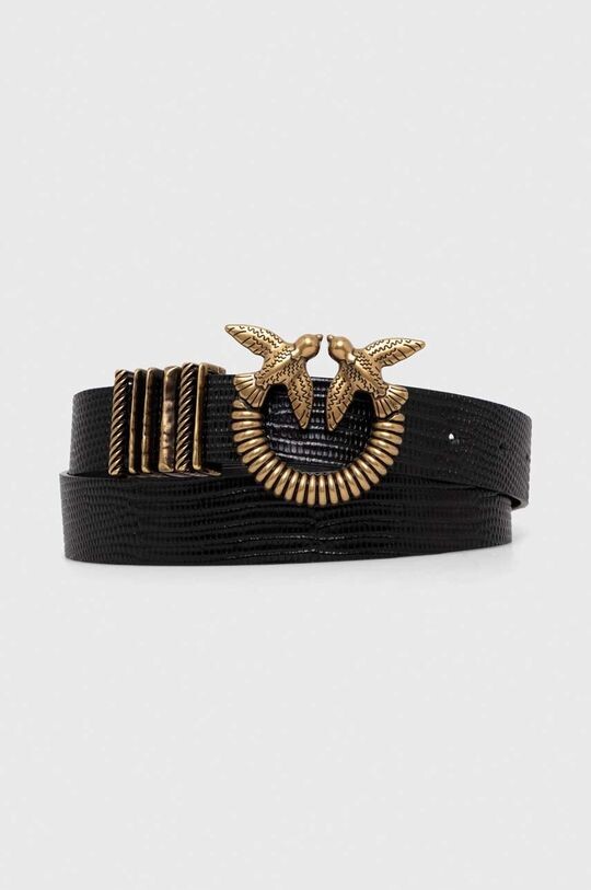

Кожаный ремень Pinko, черный