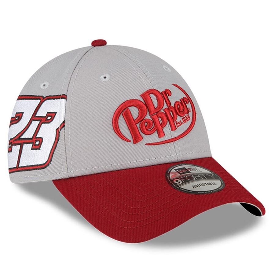 

Бейсболка New Era Bubba Wallace, серый