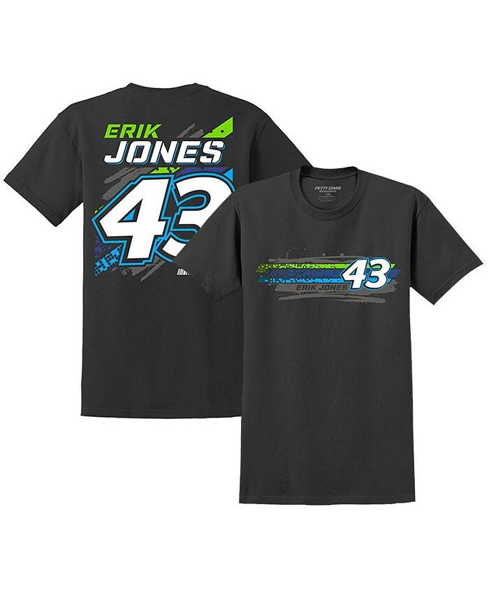 

Мужская черная футболка Erik Jones Extreme E2 Apparel, черный