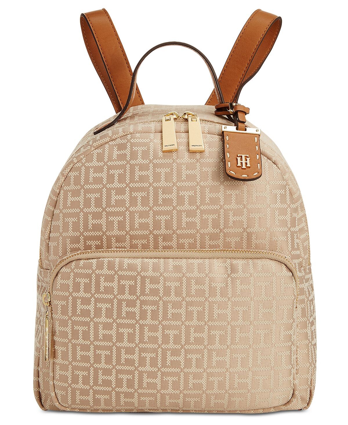 

Жаккардовый рюкзак с куполом и логотипом Julia Tommy Hilfiger