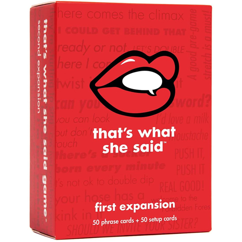 Настольная игра That’S What She Said: First Expansion lipman joanne that s what she said
