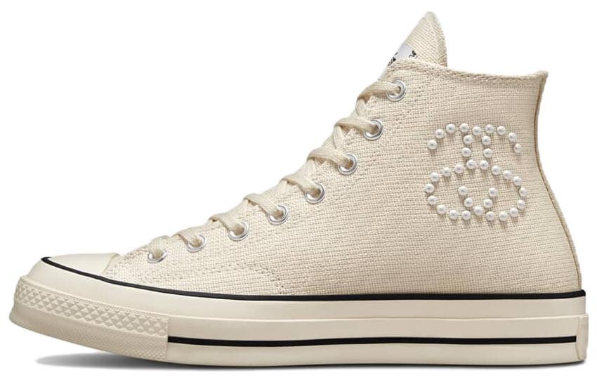

Кеды Converse Chuck Taylor All-Star 70 Hi Stussy Fossil, бежевый