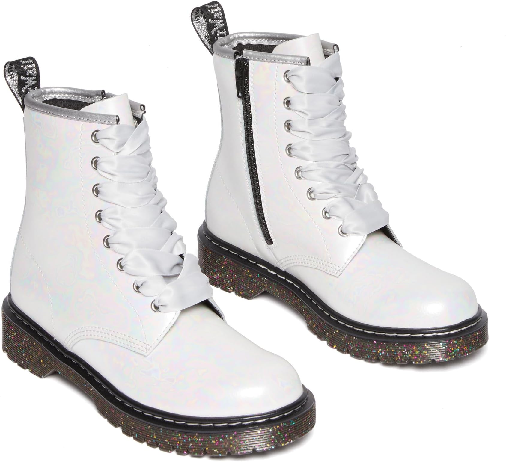 

Ботинки на шнуровке 1460 Pascal Bex Dr. Martens, цвет White Pink