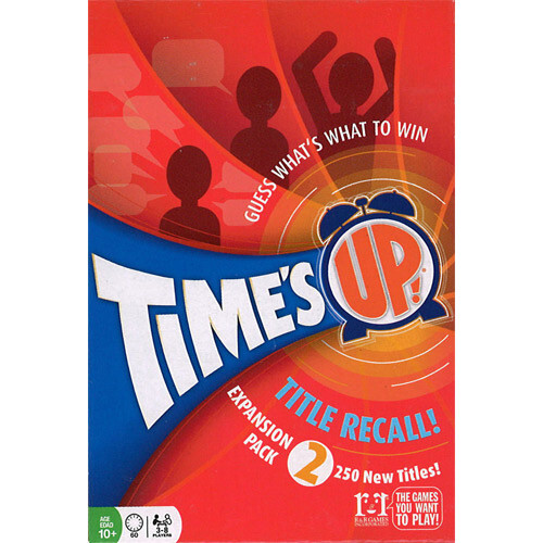 

Настольная игра R and R Games Time's Up! Title Recall - Expansion 2