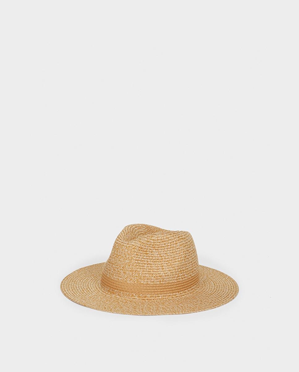 цена Однотонная коричневая женская шляпа Parfois, коричневый