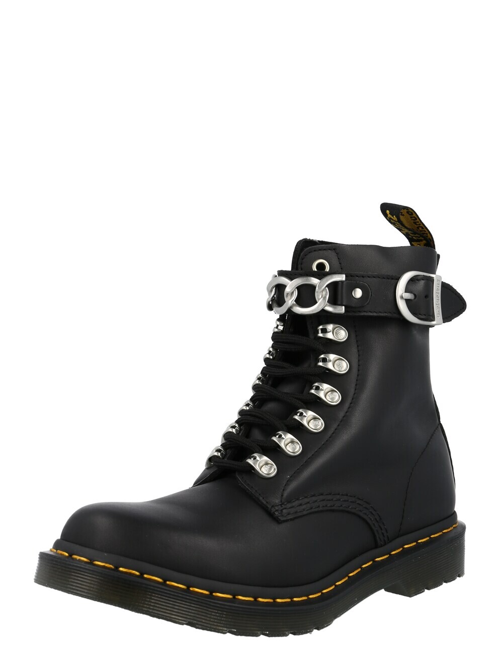 

Ботильоны на шнуровке Dr. Martens, черный